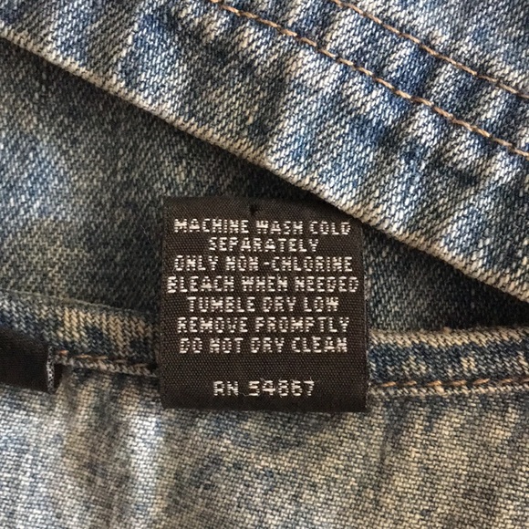💙Vintage Cotton Denim Jumper - Picture 8 of 8
